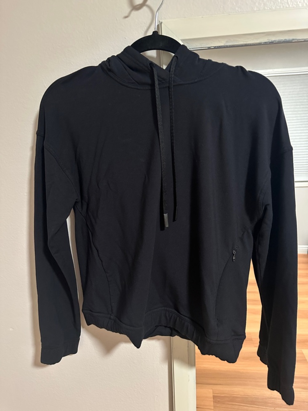 lululemon athletica Black Men's Crewneck Hoodie Sweater